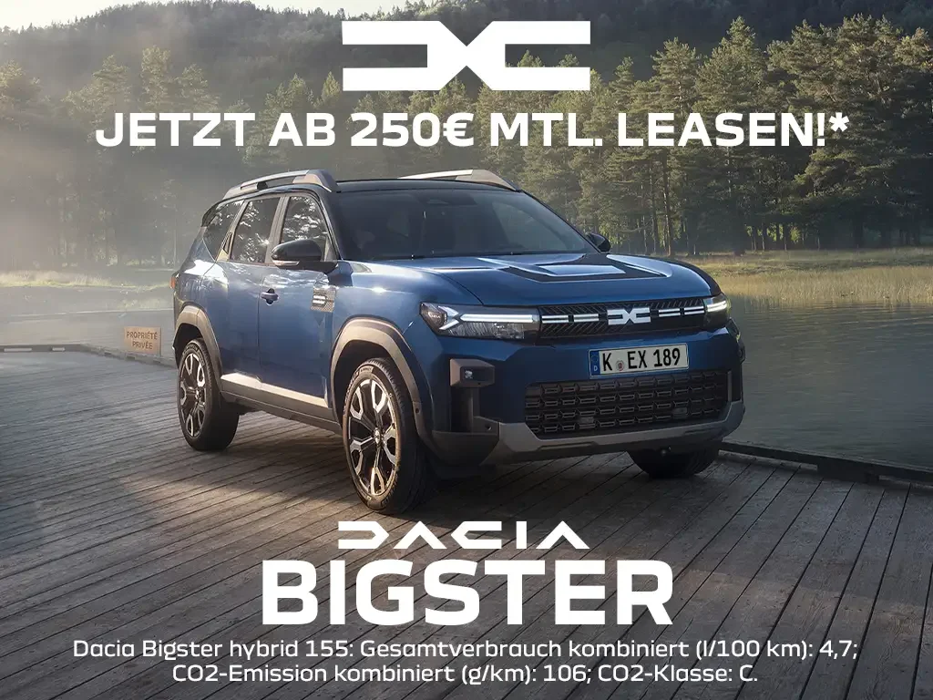Dacia Bigster 250€ Kopie
