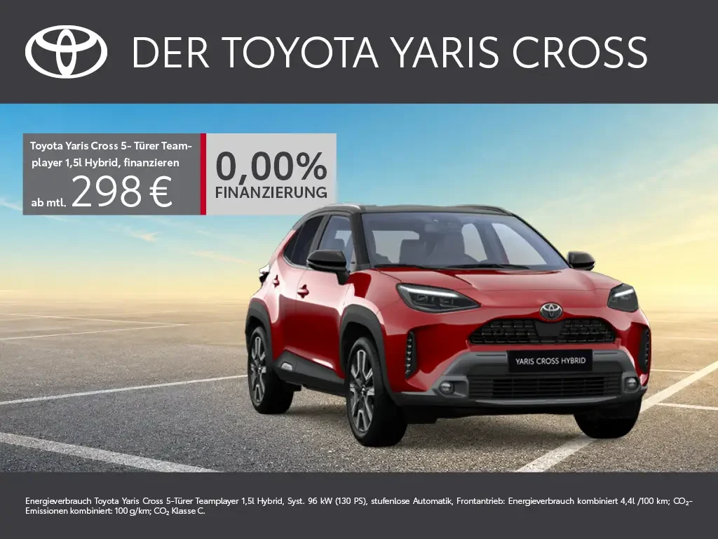 2026 05 11 0prozent finanzierung slider2 Yaris Cross