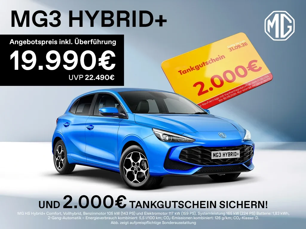 MG3 Hybrid+ bob