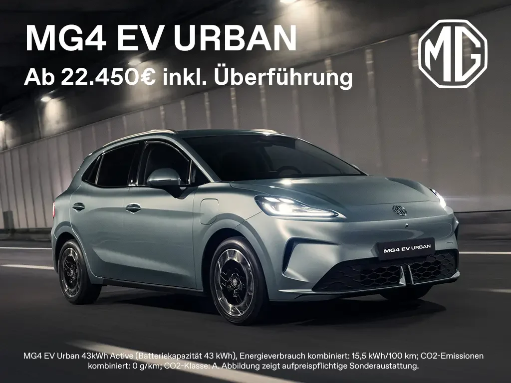 MG4 Urban 22450€ barpreis Kopie