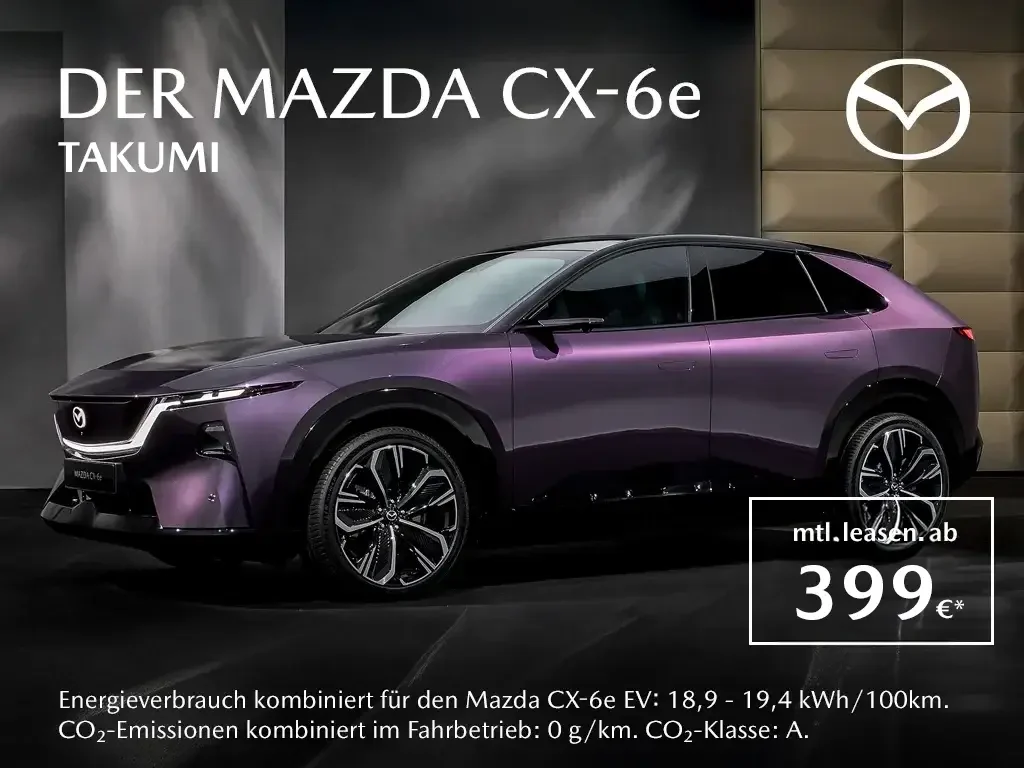 MazdaCX 6e 399€ leasing Kopie