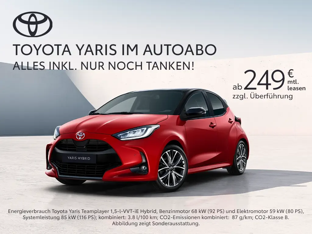 Toyota Yaris 249€ autoabo Kopie